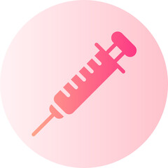 syringe gradient icon