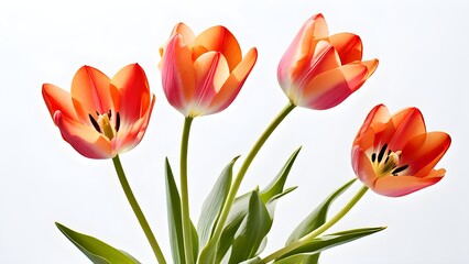 Naklejka premium wild tulips