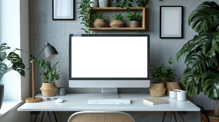 display monitor mockup photo