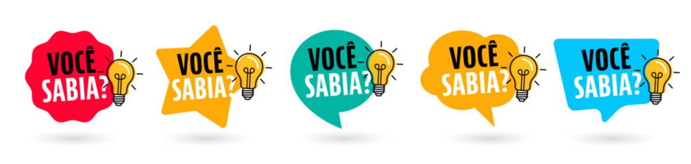 Você sabia?