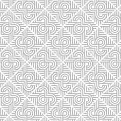 Modern abstract background featuring a complex grey and white geometric pattern for creative designs.