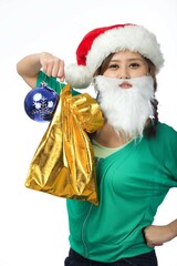 Woman in leisure time