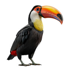 toucan isolated on transparent background, png