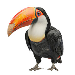 Obraz premium toucan isolated on transparent background, png