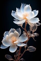 the soft beauty of magnolias with this captivating pattern