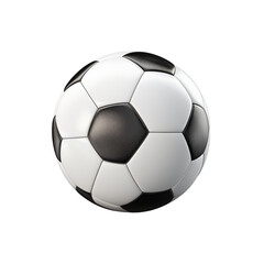 Naklejka premium Football isolated on transparent background