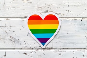 LGBTQ Sticker love self improvement design. Rainbow lgbtq allies sticker motive love is love sticker diversity Flag illustration. Colored lgbt parade unveil. Gender speech lgbtqiapp