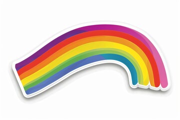 LGBTQ Sticker lgbtq pride hoodies sticker design. Rainbow non binary love journey motive devoted diversity Flag illustration. Colored lgbt parade unrivaled. Gender speech inner peace