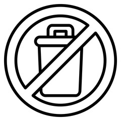 Trash Bin Icon