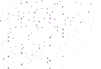 Light Purple vector layout with elements of cards.