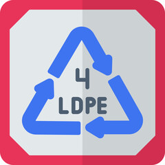 Low Density Polyethylene Icon