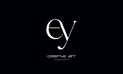EY, YE, E, Y abstract letters logo monogram