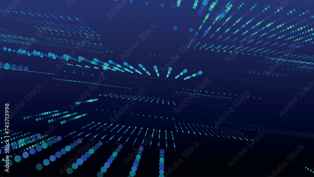 Poster abstract digital background. data flow information. digital communication concept. science technolog