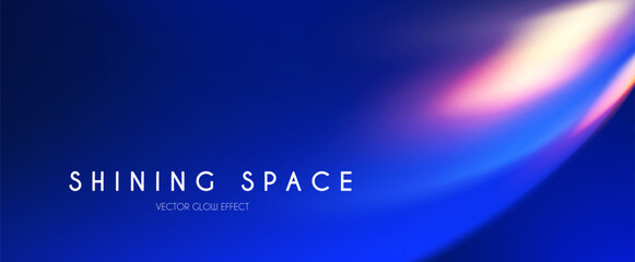 Motion light effect. Shining magic background and liquid speed light