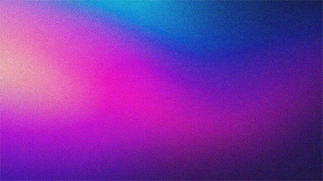Blurred color gradient pink blue purple grainy color gradient background dark abstract backdrop banner poster card wallpaper website header design for developers