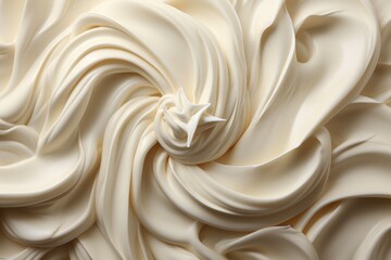 A shot of milk cream splash wallpaper background Generative AI