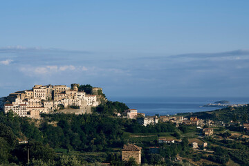 Fototapeta na wymiar Scenic view of in Belvedere Marittimo, Cosenza, Italy