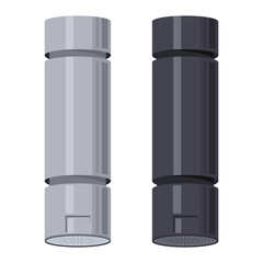 Kitchen faucet aerator vector cartoon illustration isolated on a white background.