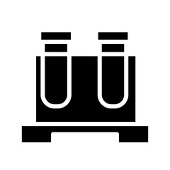 Bulbs Chemical Chemistry Glyph Icon