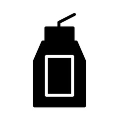 Beauty Bottle Care Glyph Icon