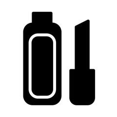 Beauty Care Cosmetics Glyph Icon