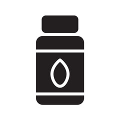 Bottle Care Cosmetics Glyph Icon