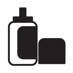 Hair Spray Perfume Glyph Icon
