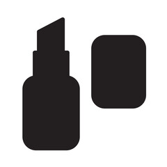 Lipstick Makeup Beauty Glyph Icon