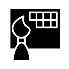 Color Design Digital Glyph Icon