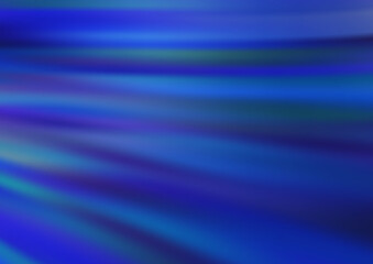 Light BLUE vector pattern with lines, ovals.