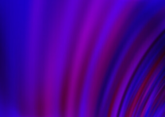 Light Purple vector pattern with liquid shapes.