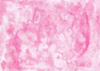 Fototapeta premium Abstract random texture painting watercolor pink pastel vector background