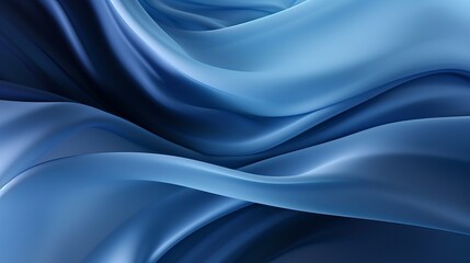 Fototapeta premium Abstract blue background, wave, veil and velvet texture