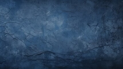 Fototapeta premium Beautiful Abstract Grunge Decorative Navy Blue Dark Stucco Wall Background. Art Rough Stylized Texture Banner With Space For Text