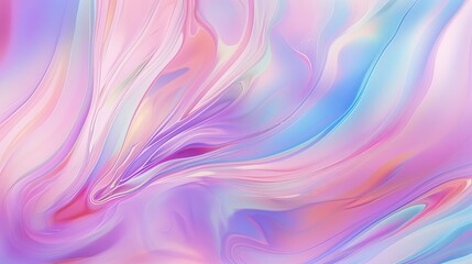 Obraz premium Colorful holographic background. Light reflection, rainbow colors. Magical marbling effect for banner templates and wallpaper