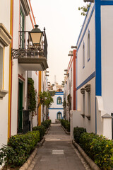 puerto de mogan gran canaria the canary islands spain landscapes town travel sightseeing
