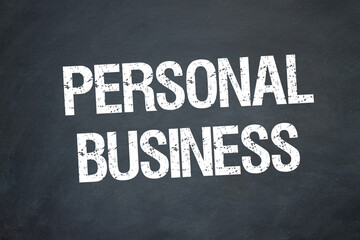 Personal Business	
