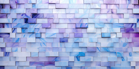 Brick wall background bright colors grunge wallpaper texture, Abstract Mosaic Pattern With Blue And Pink Tones A Vibrant And Textured Background
