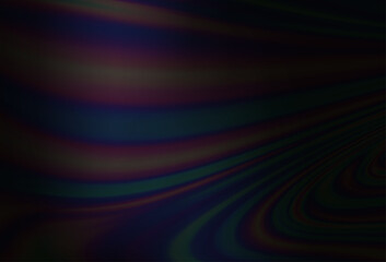 Fototapeta premium Dark Black vector background with bubble shapes.