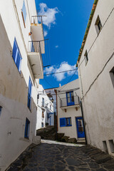 Landscape of the beautiful and picturesque town of Cadaques
