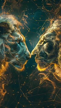 In an empire where nanotechnology controls the fabric of parallel universes wild animals are the guardians of these realms