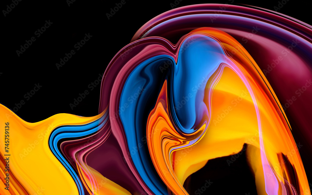 Canvas Prints color design background, gradient colorful abstract background, luxury abstract for a mobile screen 