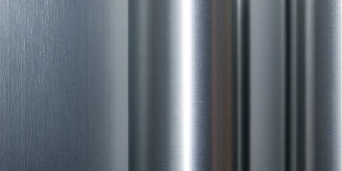 Fototapeta premium metal Brushed aluminum background or texture