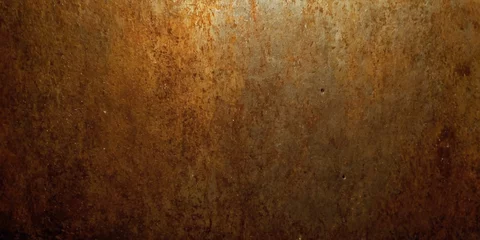 Rolgordijnen brown dust dirty grunge metal texture background digital © SANTANU PATRA