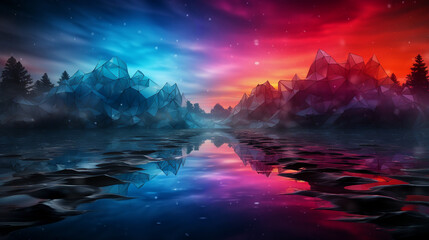 Fototapeta premium A Modern New Year's Celebration