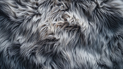 Soft and comforting fur texture. Copy Space