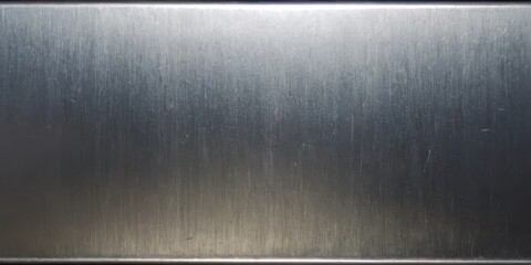 Fototapeta premium new silver Scratched metal background banner