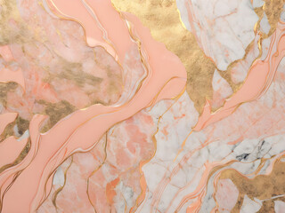 Luxury of soft pink marble design wallpaper.