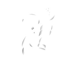 Prophet Muhammad Name in Dewani Script PNG