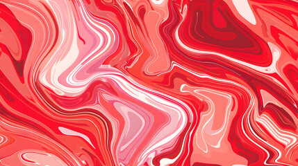 Red Marble Swirl Background with Pink Highlights for Dramatic and Romantic Designs